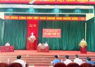 HĐND XÃ CẨM QUÝ TỔ CHỨC KỲ HỌP THỨ 12 NHIỆM KỲ 2021- 2026 THÔNG QUA CHỦ TRƯƠNG SẮP XẾP ĐƠN VỊ HÀNH CHÍNH CẤP XÃ