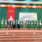 HỘI ĐỒNG NVQS - ĐOÀN THANH NIÊN XÃ CẨM QUÝ TỔ CHỨC CHƯƠNG TRÌNH "TIẾP BƯỚC CHA ANH" TIỄN ĐƯA TÂN BINH LÊN ĐƯỜNG NHẬP NGŨ NĂM 2025