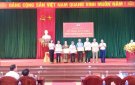 Đảng ủy xã Cẩm Quý tổ chức Lễ trao huy hiệu Đảng và Hội nghị Sơ kết 9 tháng đầu năm 2023